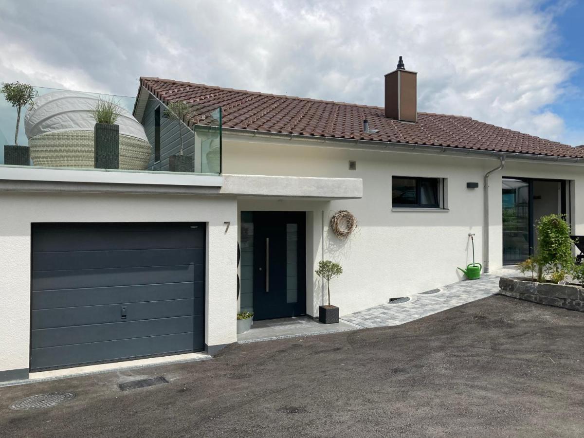 Moderne Unterkunft Mit Panoramablick Auf Thunersee Krattigen Exterior photo